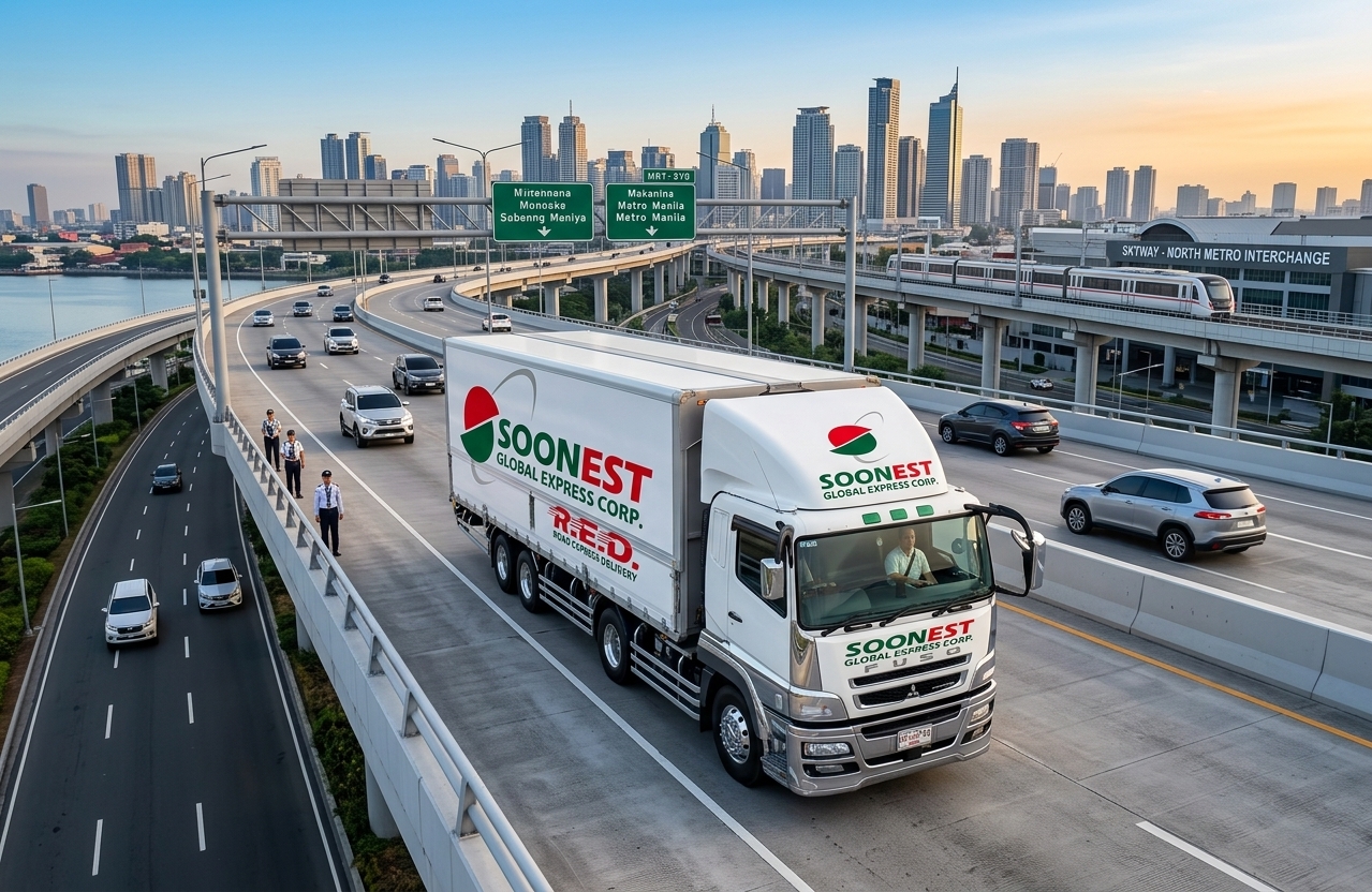 Soonest Global delivery truck